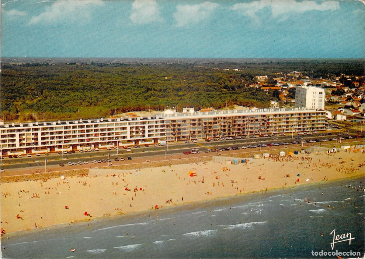 Postales: Postal de la Playa de las Demoiselles en Saint-Jean-de-Monts