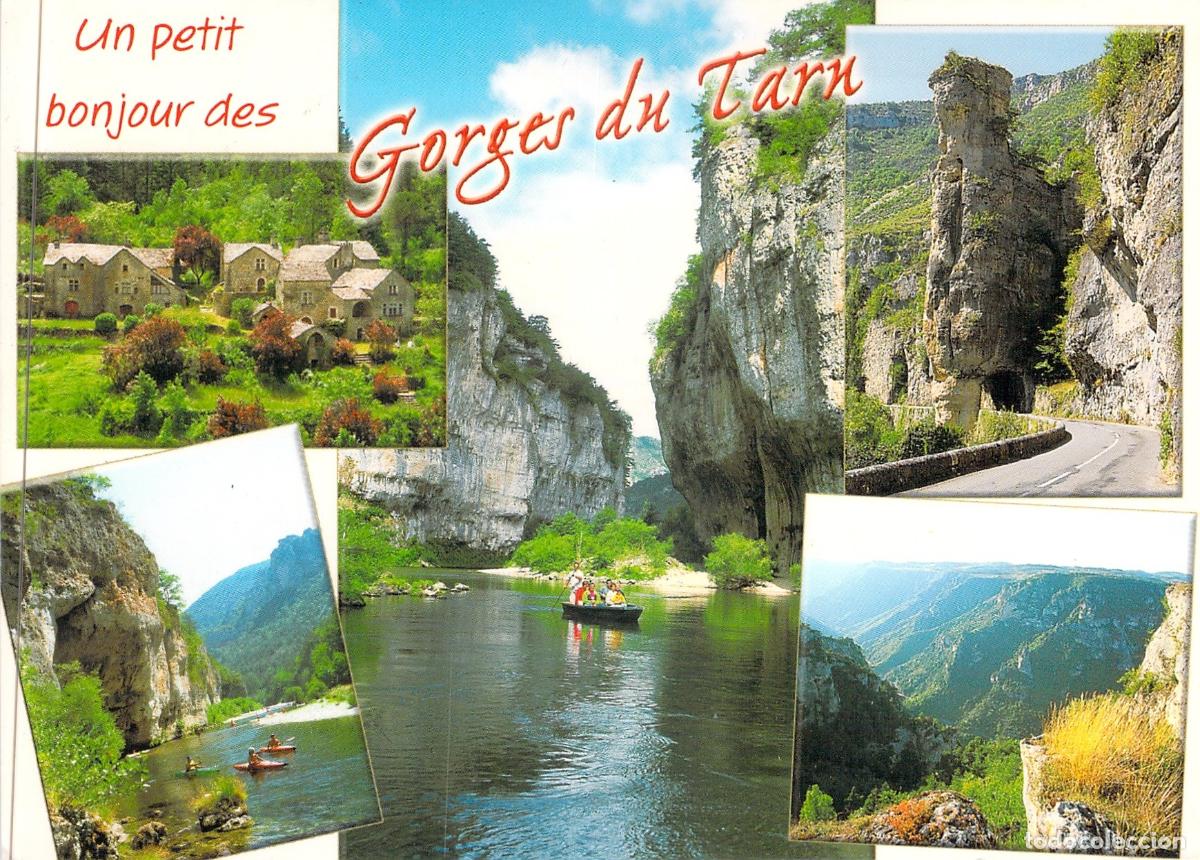 Postales: Postal de las Gorges du Tarn, Francia - Paisajes Naturales
