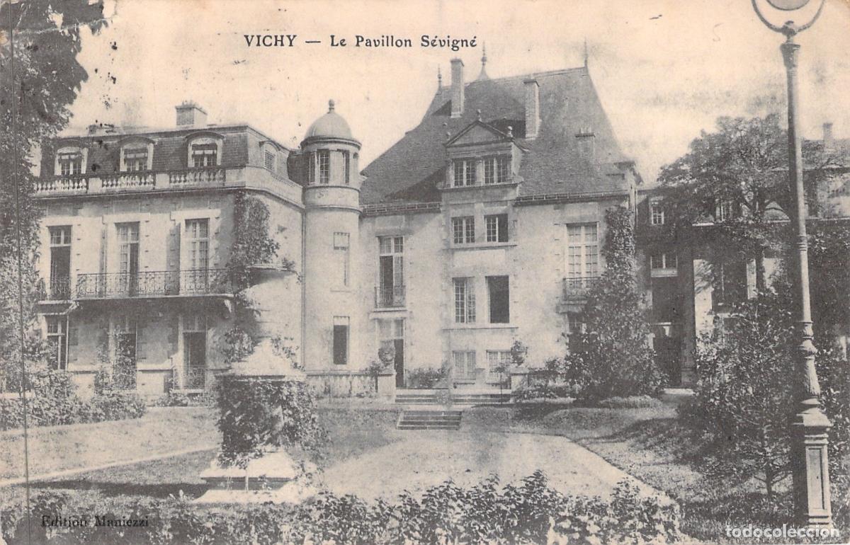 Cartoline: Tarjeta Postal del Pavillon S&eacute;vign&eacute; en Vichy, Francia