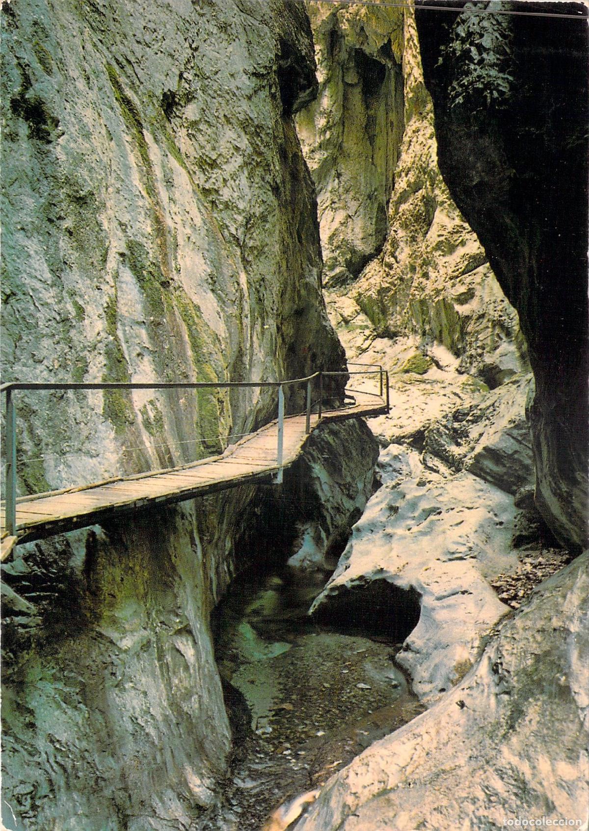 Cartoline: Postal de Les Gorges de la Fou en Arles-sur-Tech, Francia