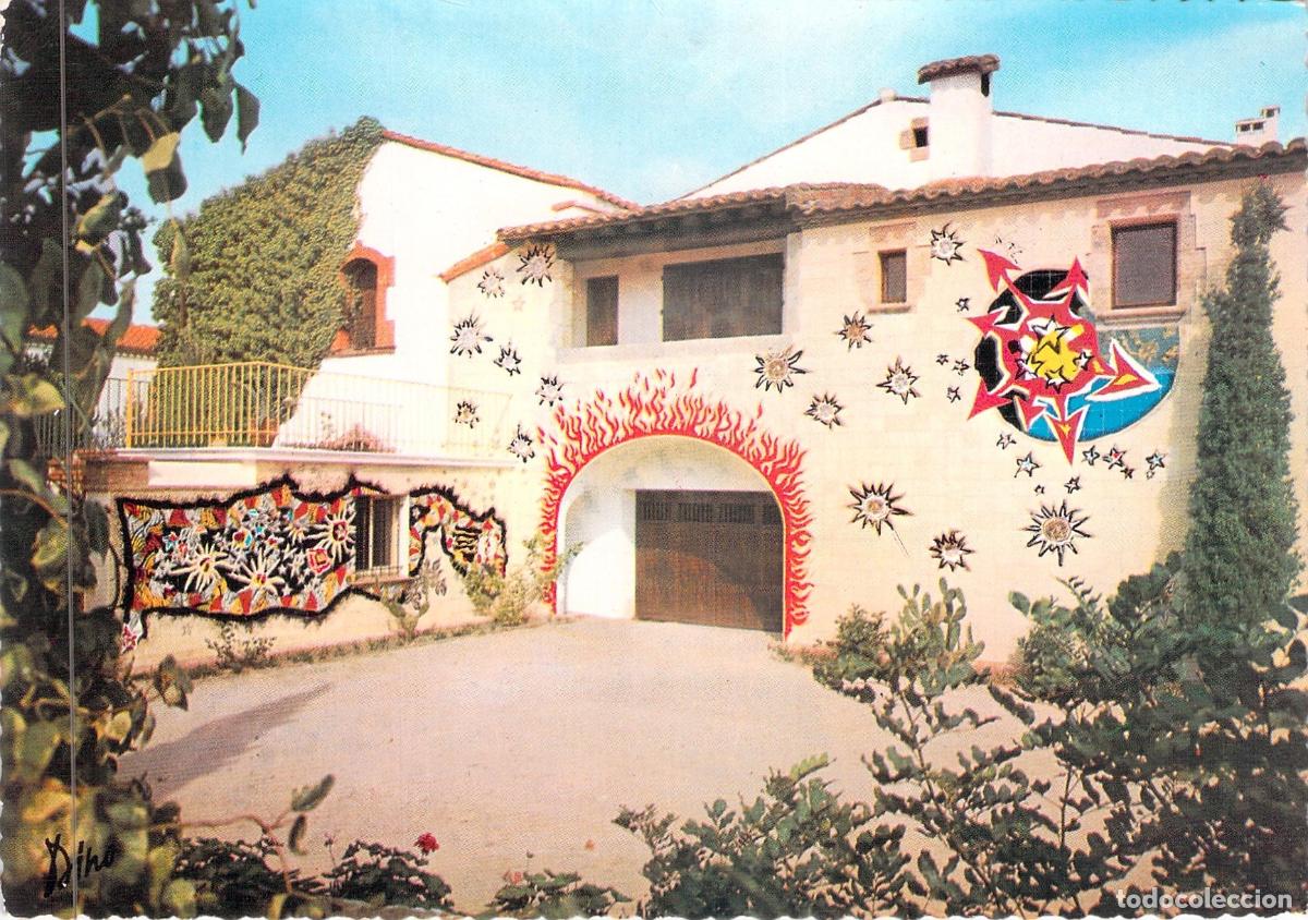 Postales: Postal de Perpignan - Mas Sant Vicens con Fachada de Jean Lur&ccedil;at