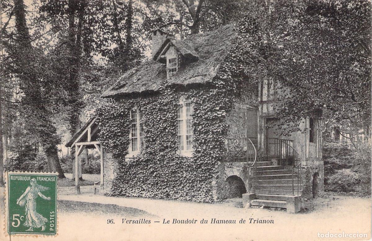 Postales: Postal Le Boudoir du Hameau de Trianon, Versalles, Francia