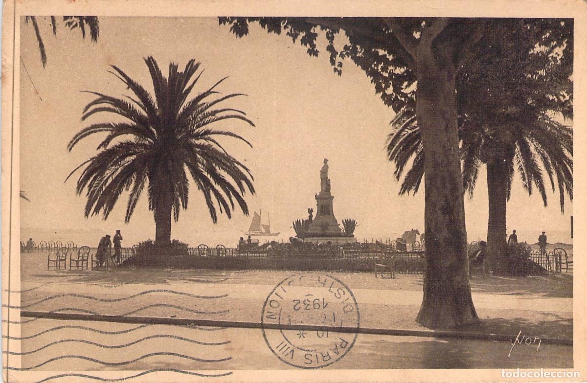 Postales: Postal de Cannes Promenade de la Croisette Francia