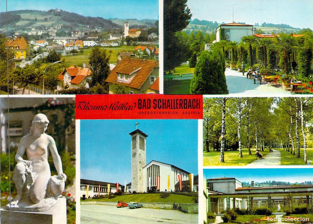 Postales: Postal de Bad Schallerbach, Austria - Vistas del Balneario y Ciudad