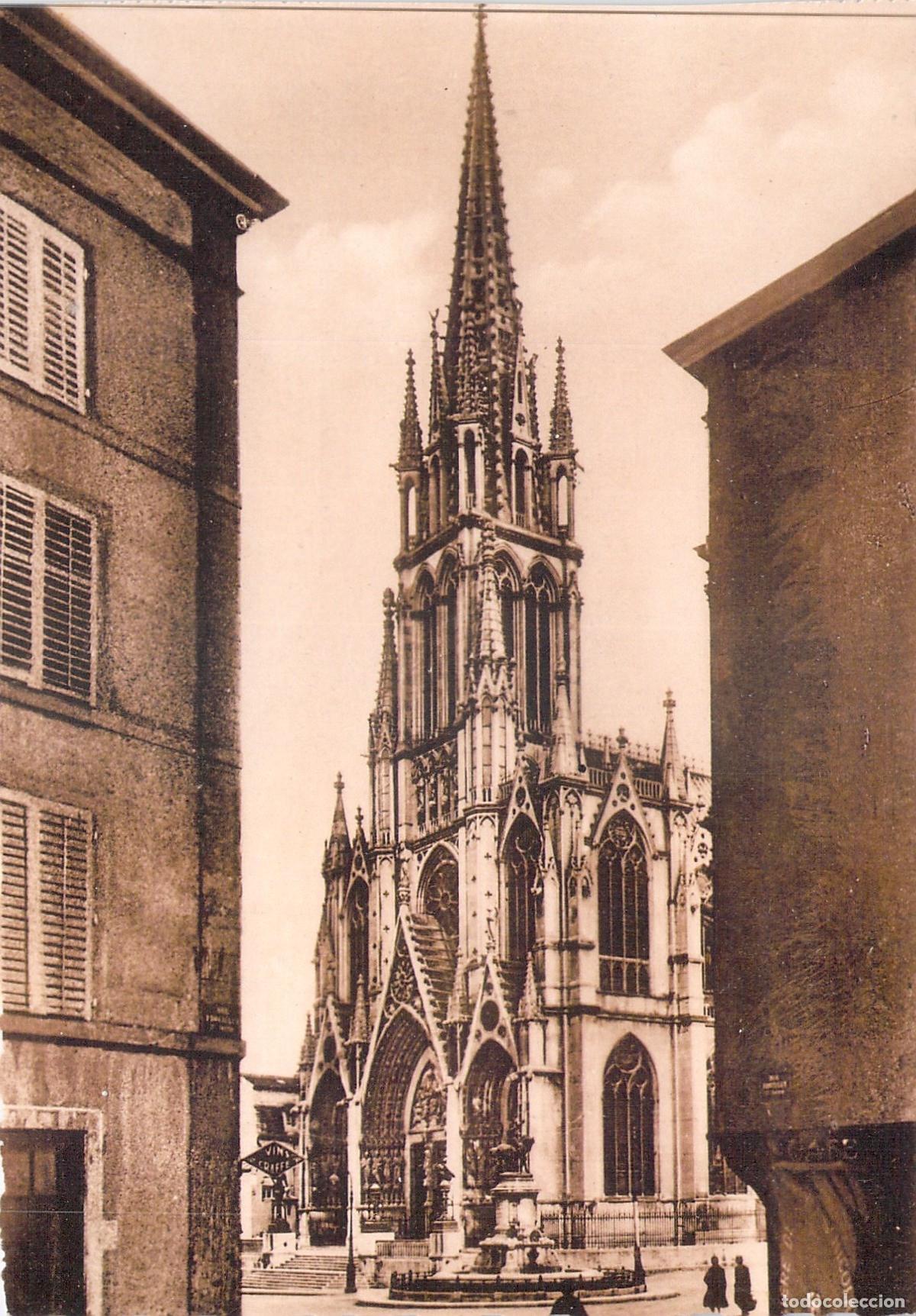 Postales: Postal de la Iglesia Saint-Epvre en Nancy, Francia
