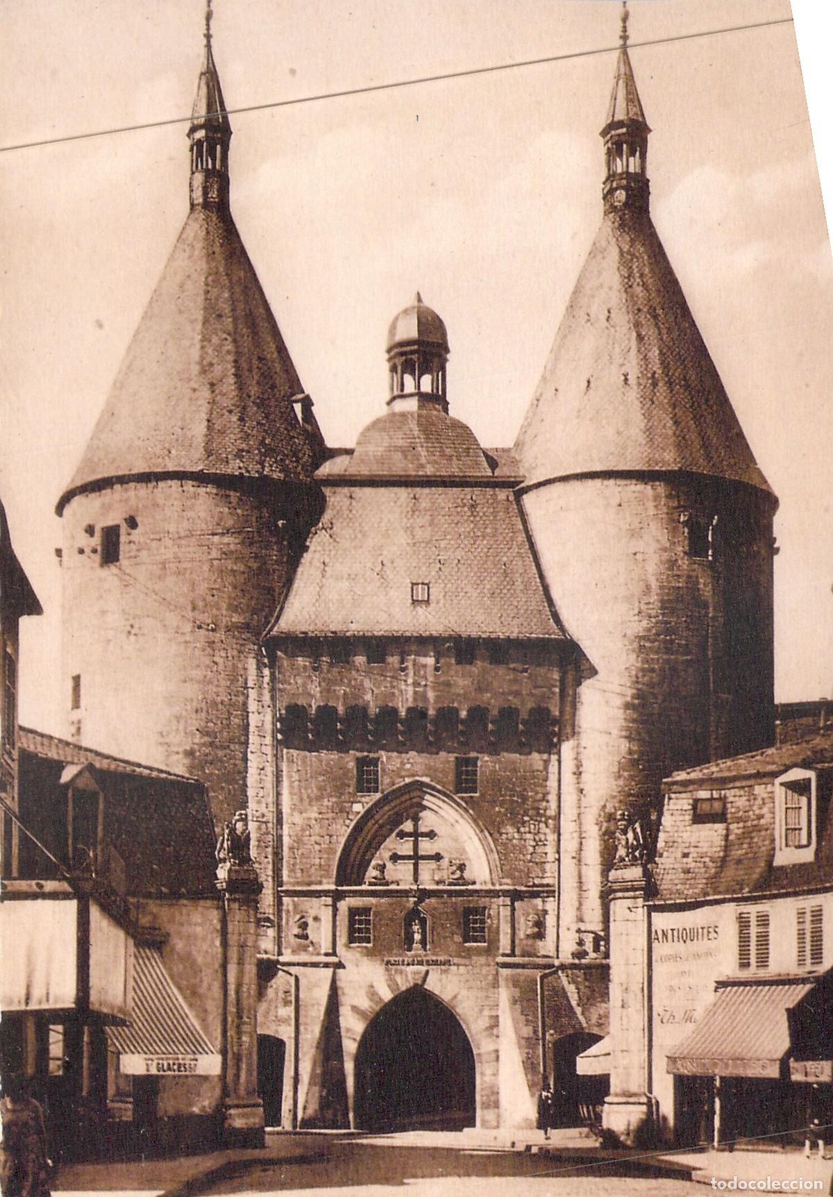 Postales: Postal de la Porte de la Craffe en Nancy, Francia