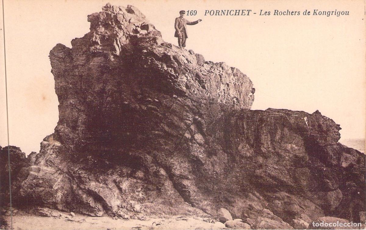 Postcards: Postal de Pornichet - Los Pe&ntilde;ascos de Kongrigou, Francia