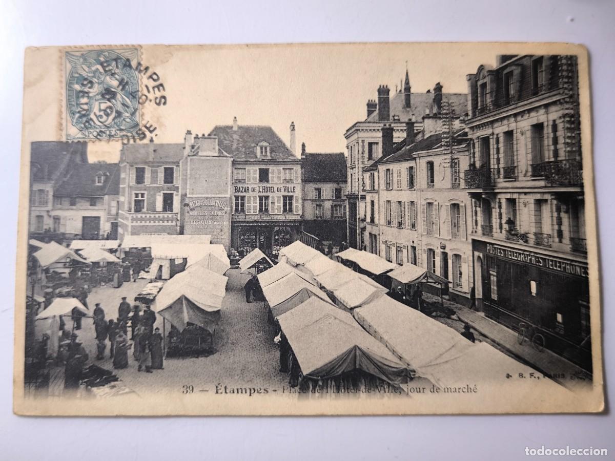 Postales: Antigua postal francesa. Etampes. Principios siglo XX. Francia.