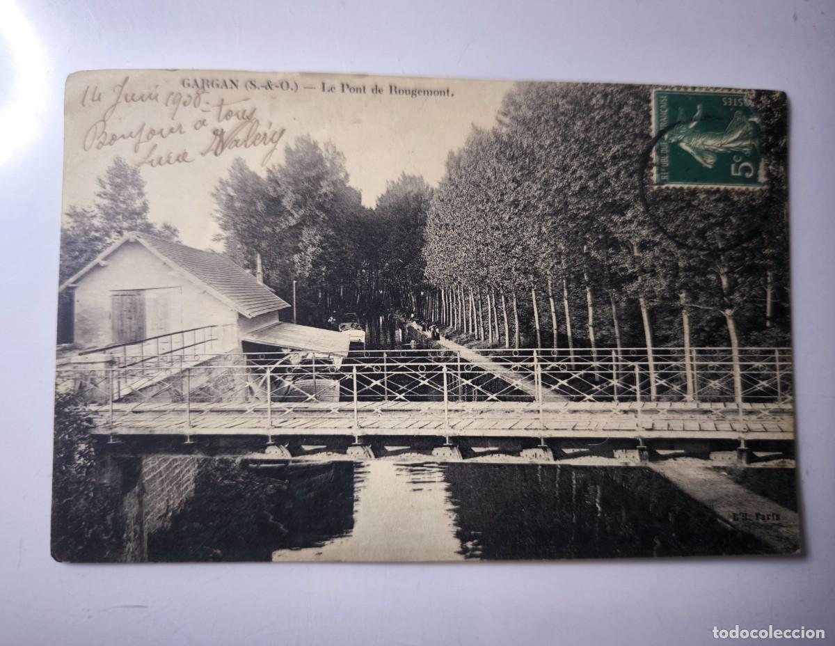 Postales: Antigua postal francesa. Gargan. Principios siglo XX. Francia.