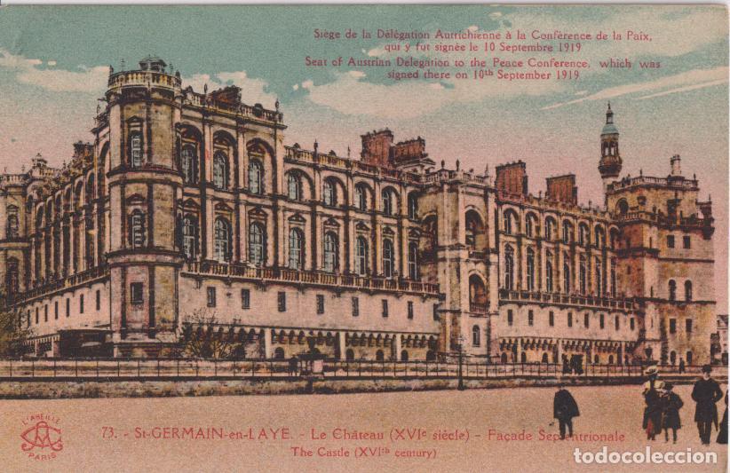 Cartoline: FRANCIA, ST. GERMAIN EN LAYE, LE CH&Acirc;TEU (SIECLE XVI) - PHOT. L'ABEILLE - S/C