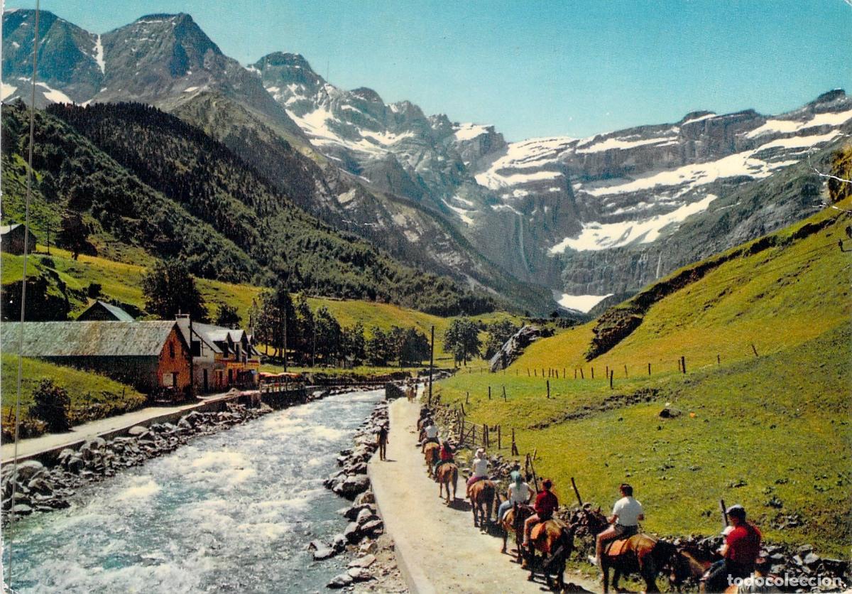 Cartoline: Postal del Cirque de Gavarnie en los Pirineos Franceses