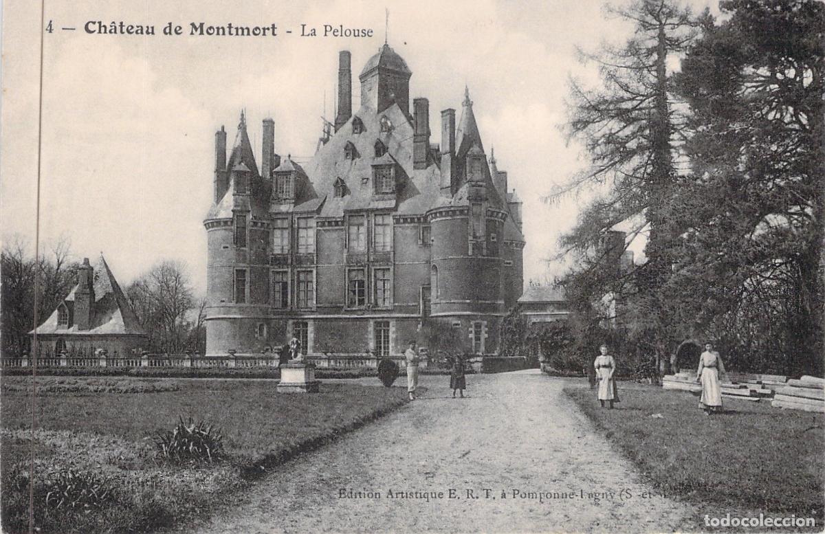 Postales: Tarjeta Postal Antigua del Ch&acirc;teau de Montmort - La Pelouse