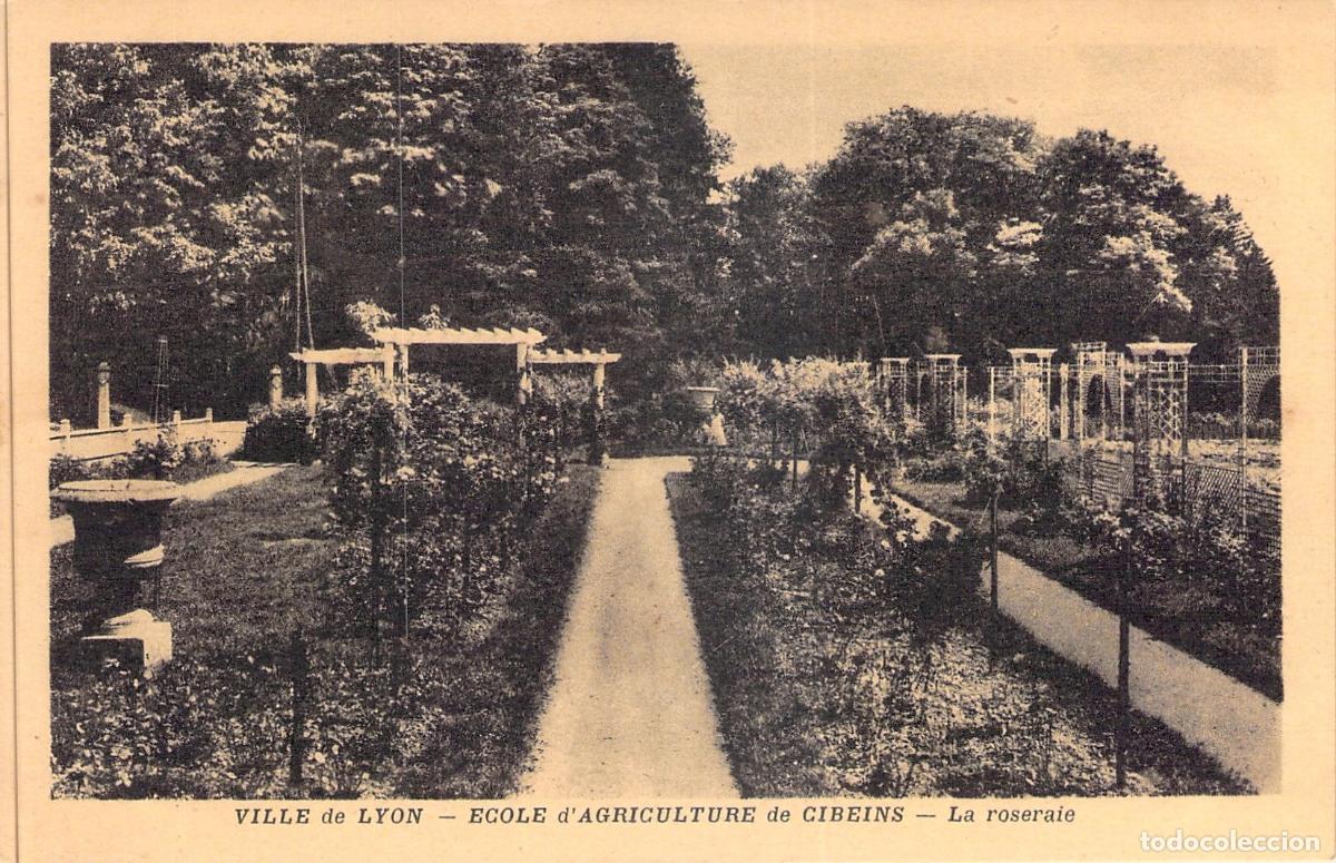 Postales: Postal de la Rosaleda, Escuela de Agricultura de Cibeins, Lyon