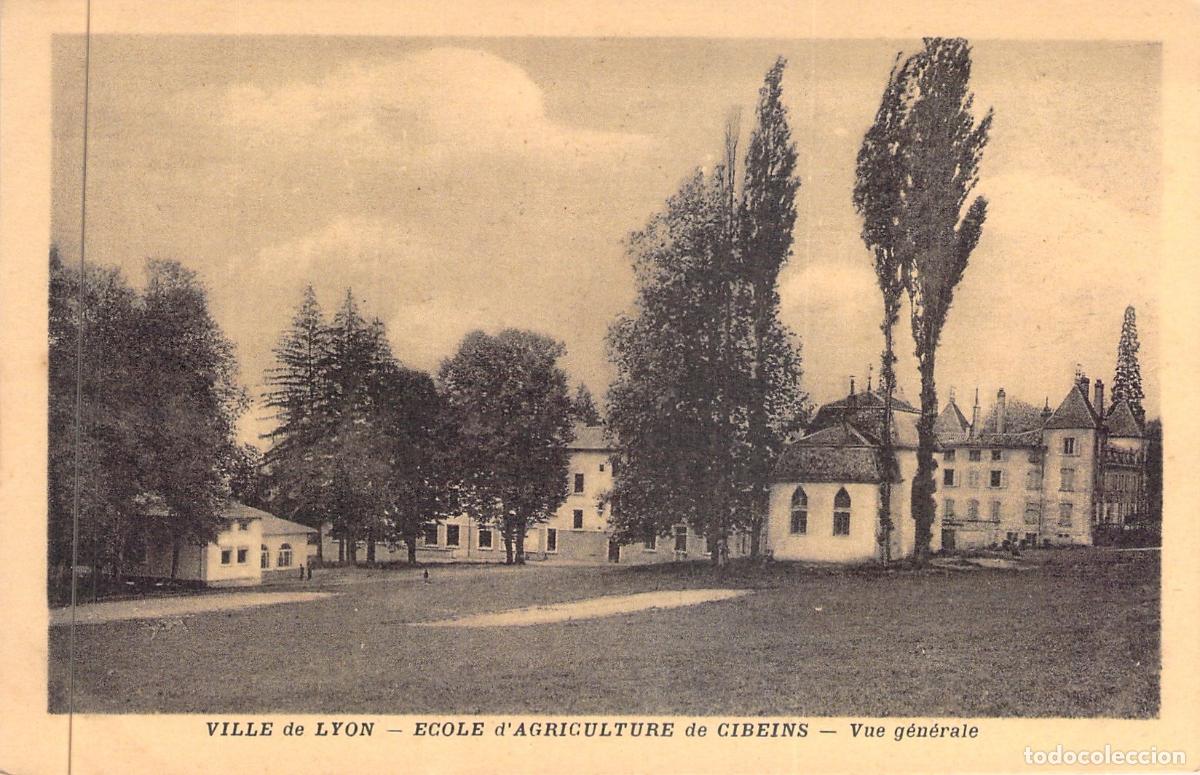 Postales: Postal de la Escuela de Agricultura de Cibeins en Lyon