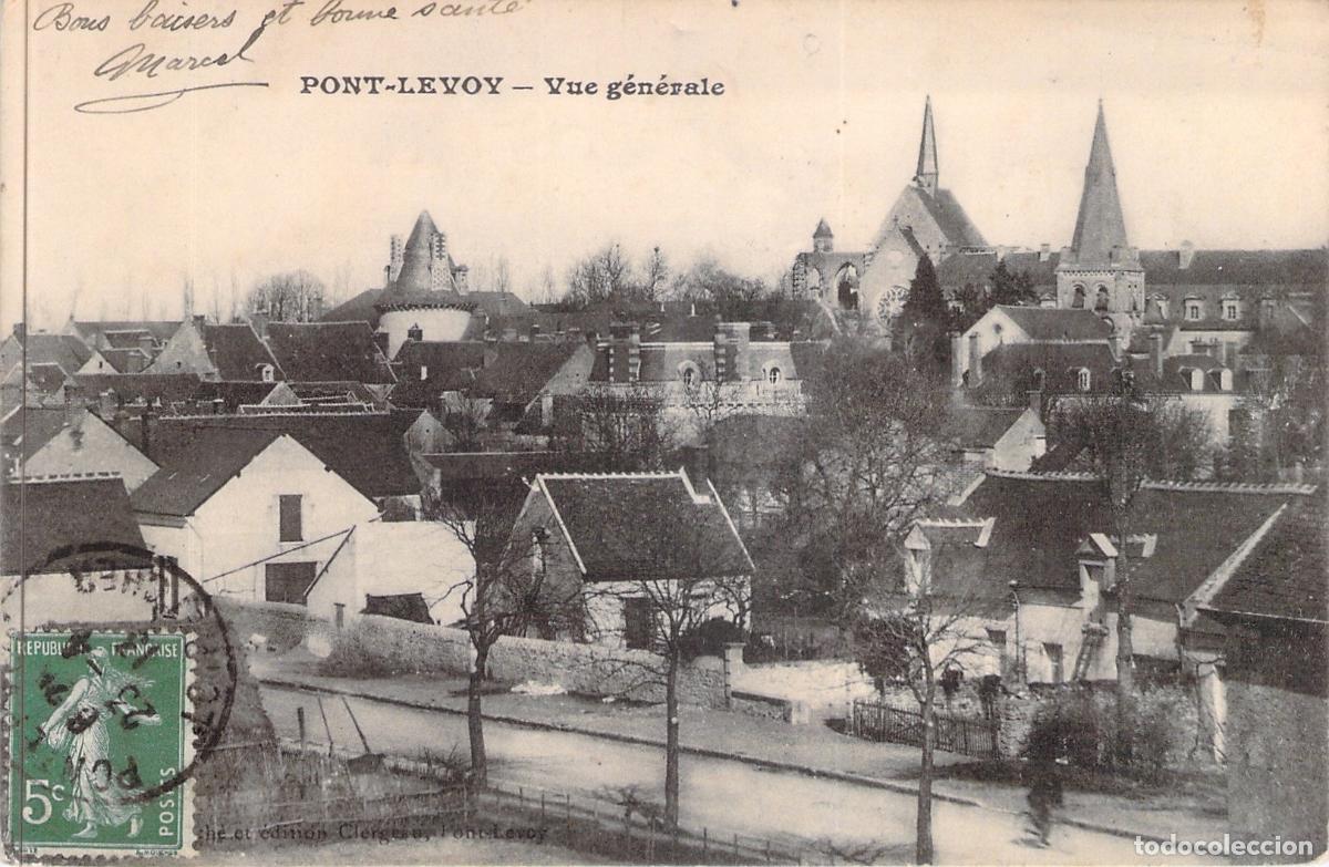 Postales: Postal de Pont-Levoy, Francia - Vista General del Pueblo