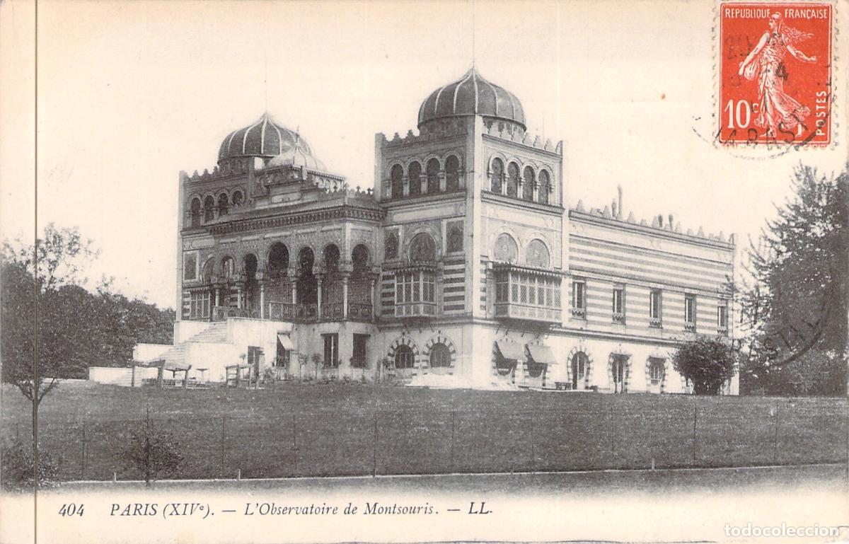 Postales: Tarjeta Postal Observatorio de Montsouris en Par&iacute;s, Francia