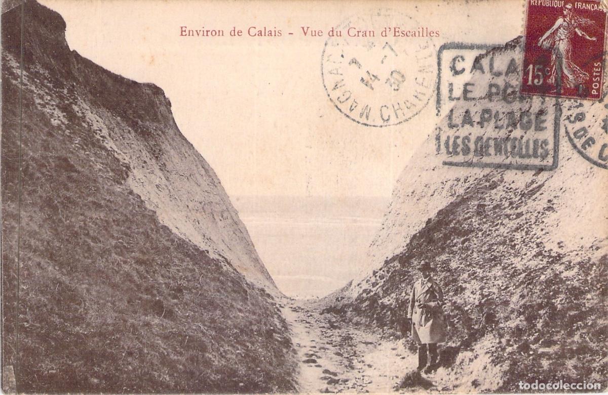 Postales: Postal de Cran d'Escalles cerca de Calais, Francia