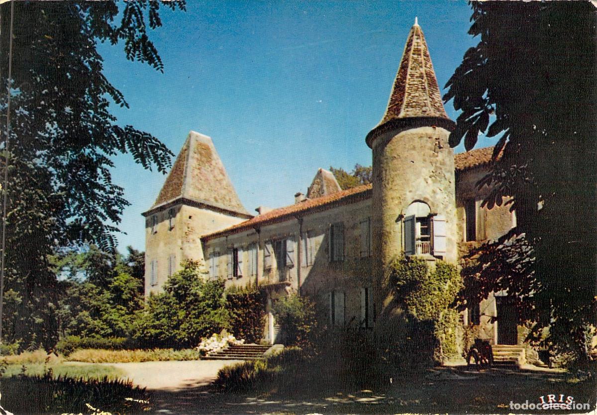Postales: Postal del Castillo de Castelmore en Lupiac, Casa Natal de D'Artagnan