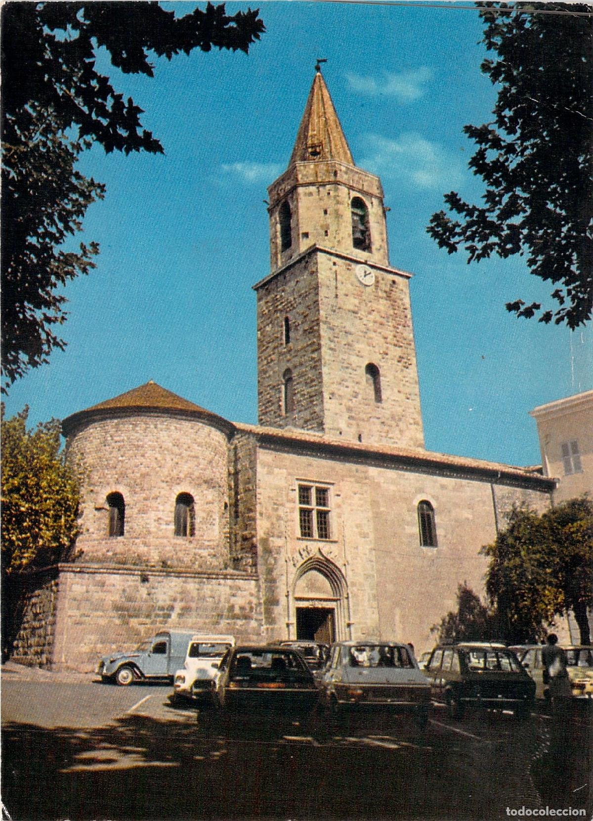 Postales: Postal de la Catedral de Fr&eacute;jus en la Costa Azul Francesa