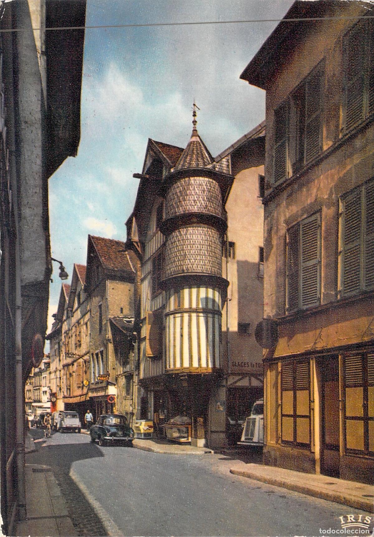 Postales: Postal Troyes Francia La Maison de l'Orf&egrave;vre Casa del Orfebre