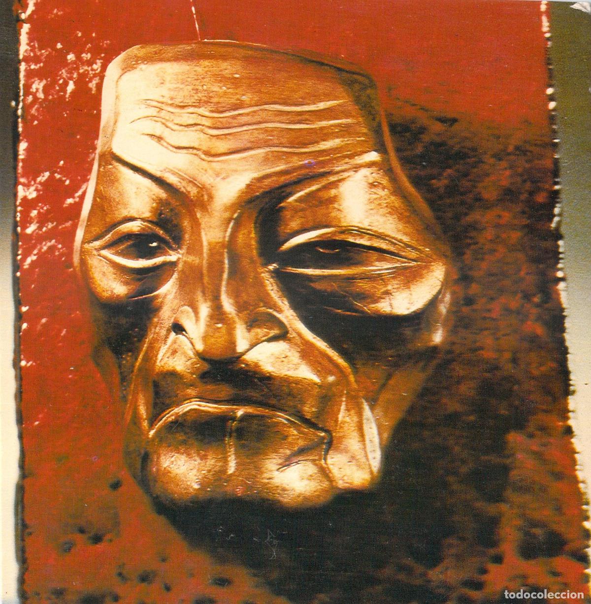 Postales: Postal de M&aacute;scara Celega de Sartori para Teatro Ruzzante