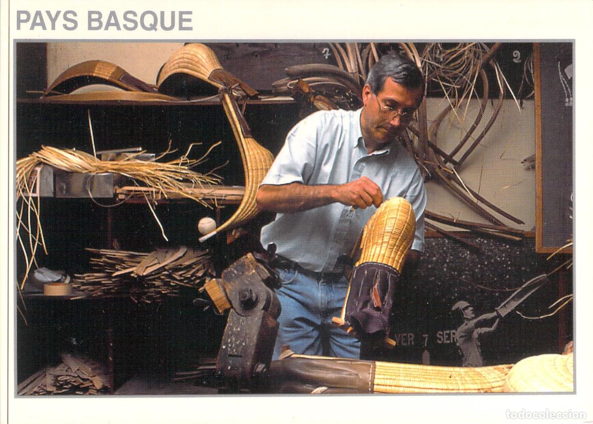 Postales: Postal del Pa&iacute;s Vasco - Fabricante de Chistera de Pelota Vasca