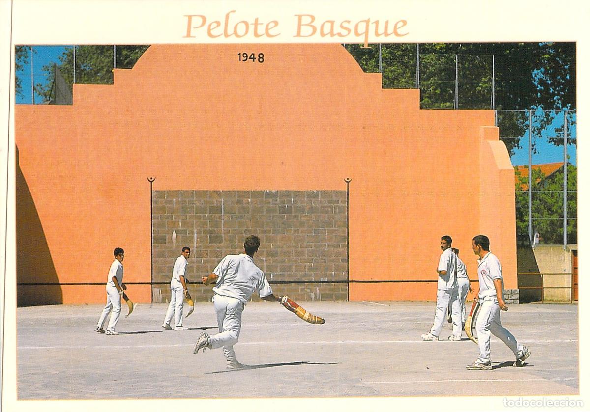 Postales: Postal Pelota Vasca Joko Garbi Pa&iacute;s Vasco Franc&eacute;s