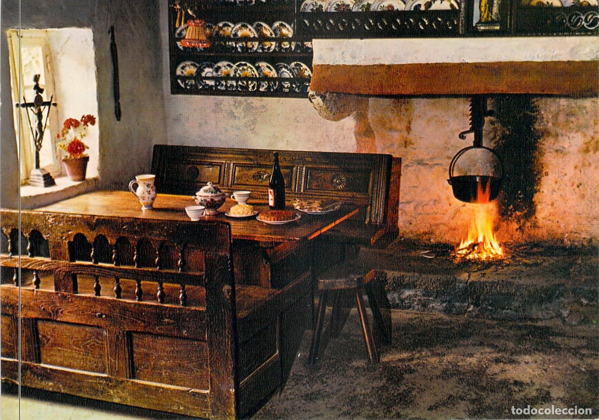 Postales: Postal Interior de Casa Rural en Breta&ntilde;a, Sainte-Anne-la-Palud