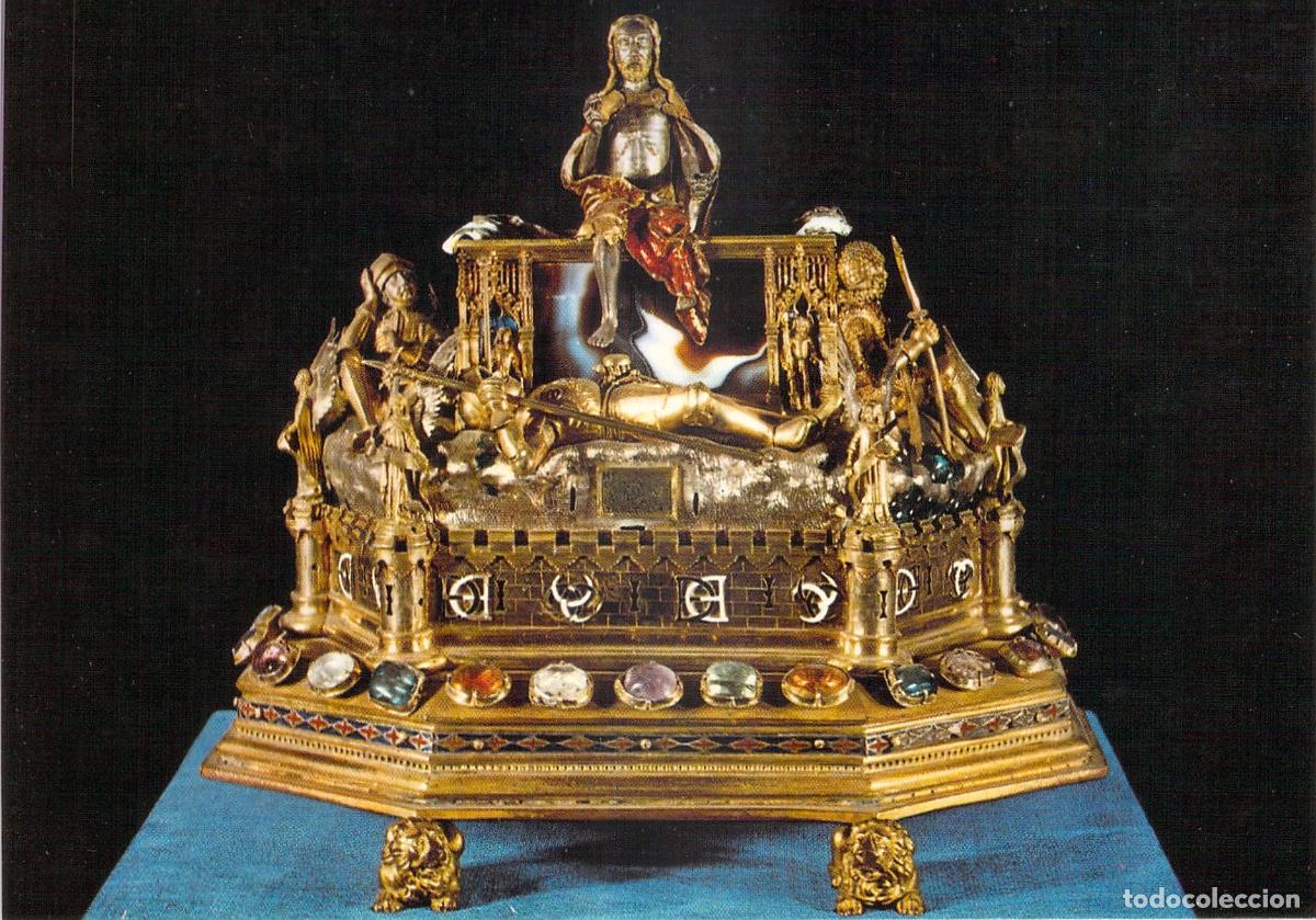 Postales: Postal Relicario de la Resurrecci&oacute;n, Museo de Tau, Reims