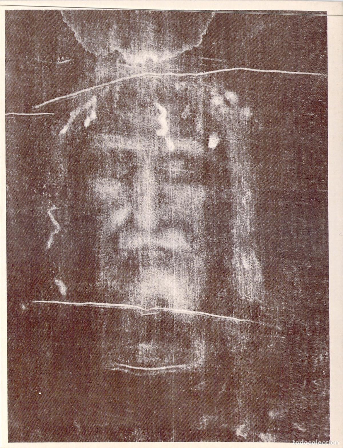 Postales: Postal del Santo Rostro de la S&aacute;bana Santa de Tur&iacute;n - Foto G. Enrie