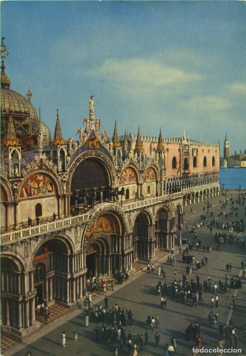 Postales: VENEZIA. Italia. Basilica di S. Marco. Sin circular. EDIZIONE E STAMPA A. PERRERO