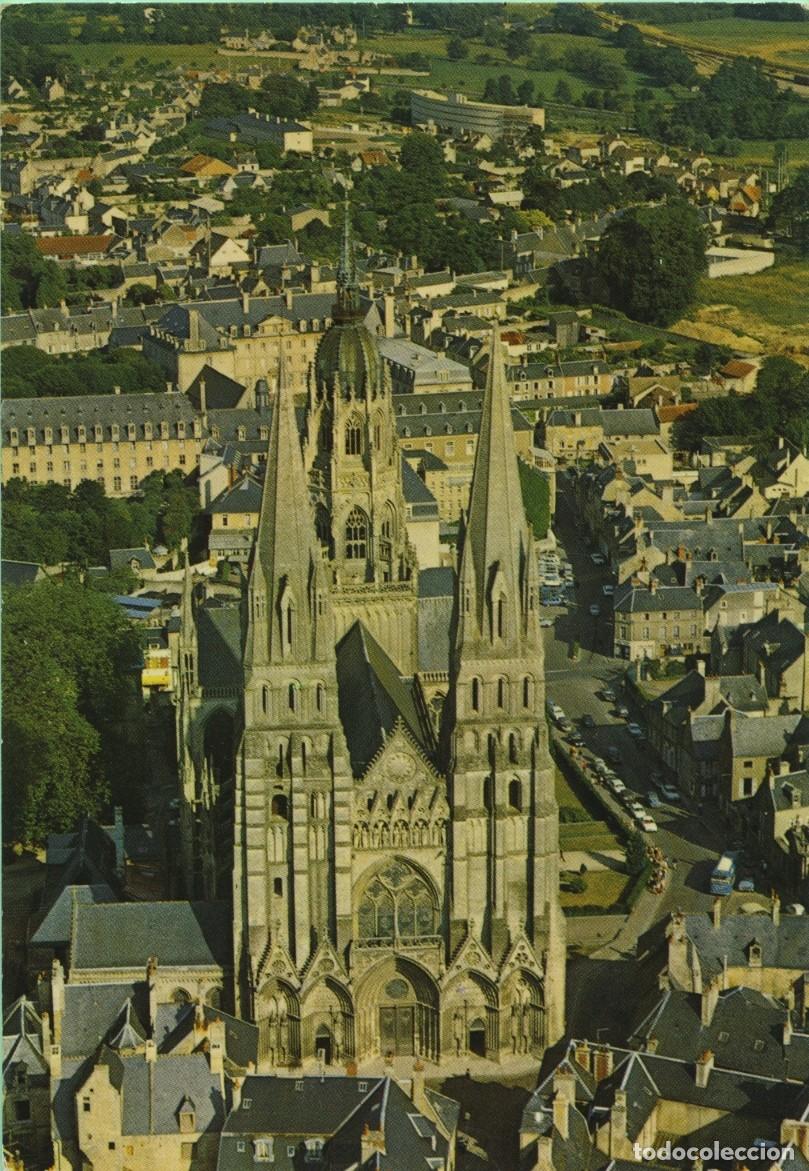 Postales: N&ordm; 2710-BAYEUX (Calvados). France. La cath&eacute;drale. Sin circular. EDITIONS NORMANDES LE GOUBEY