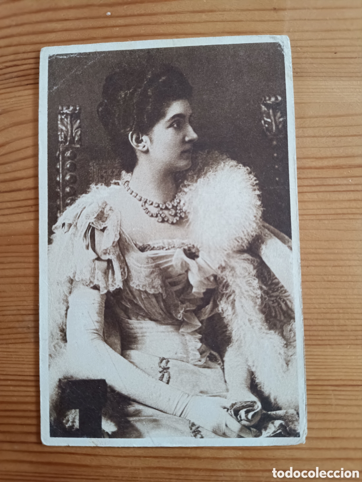 Postales: Antigua postal de Elena de Montenegro, reina consorte de Italia. A&ntilde;o 1912 .