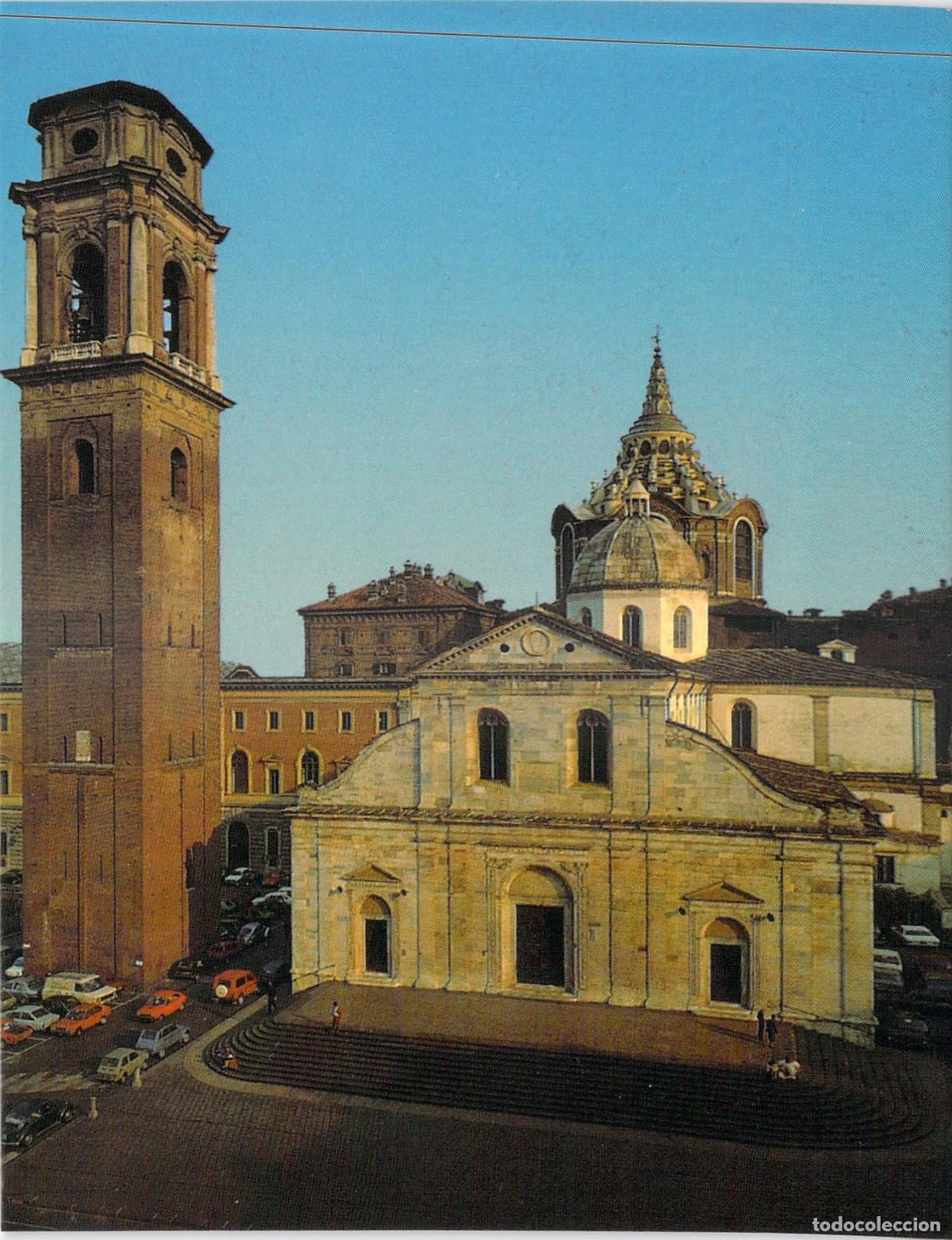 Postales: Postal Tur&iacute;n: Catedral y C&uacute;pula de la Capilla de la S&aacute;bana Santa
