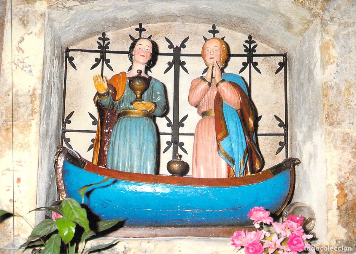 Postales: Postal Estatuas de Les Saintes Maries de la Mer, Francia