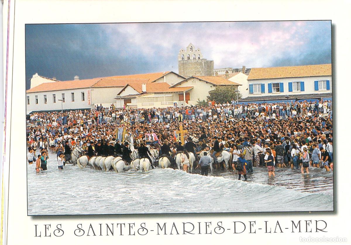 Postales: Postal Peregrinaci&oacute;n de los Gitanos en Les Saintes-Maries-de-la-Mer