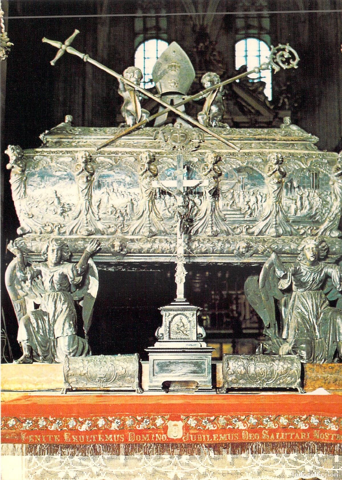 Postales: Postal de la Catedral de Wawel, Mausoleo de San Estanislao en Cracovia