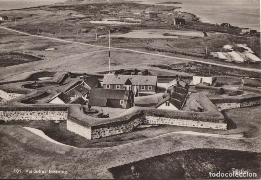 Postales: NORUEGA, FINNMARK, Vard&oslash;, La fortaleza de Vard&oslash;hus - ENERETT 101 - S/C