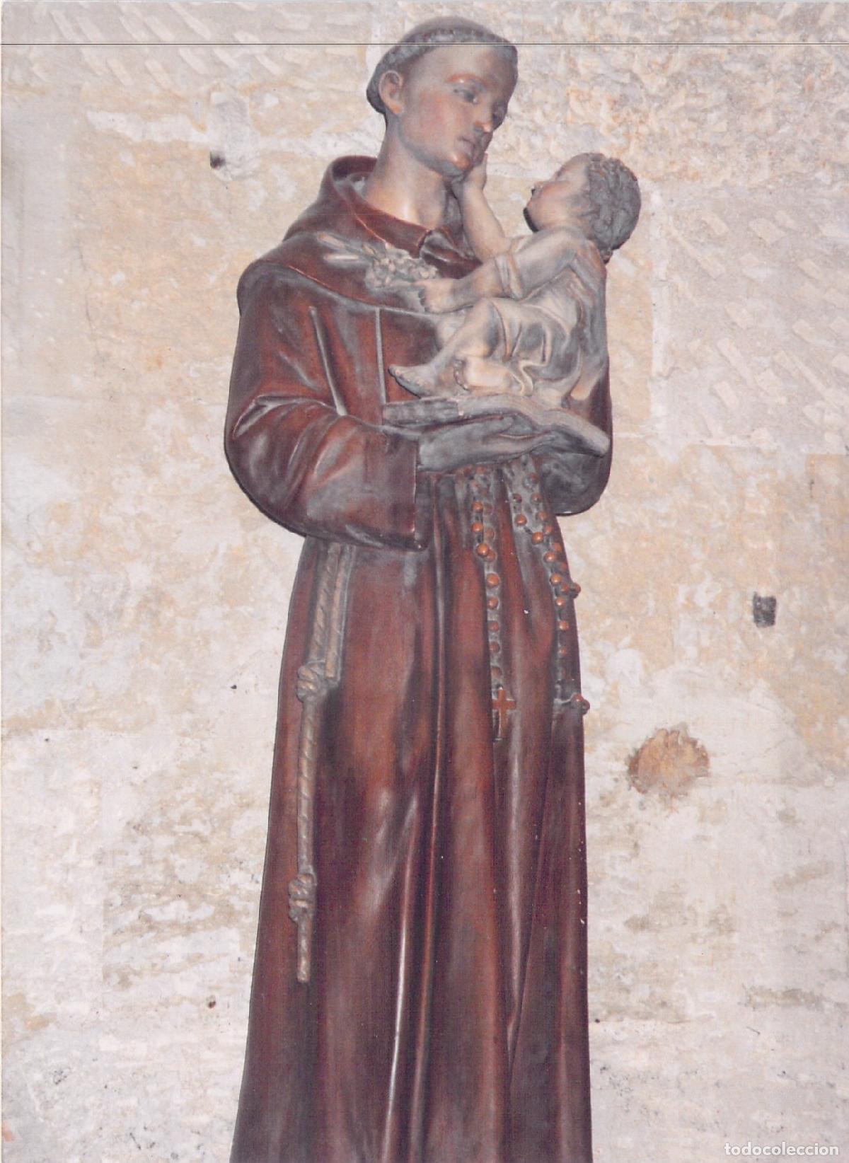Postales: Fotografia Estatua de San Antonio de Padua con el Ni&ntilde;o Jes&uacute;s, Aigues-Mortes