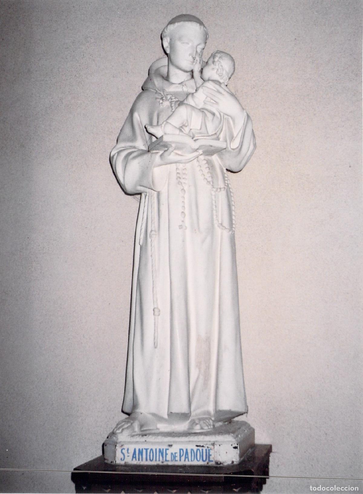 Postales: Postal de la Estatua de San Antonio de Padua, Breta&ntilde;a