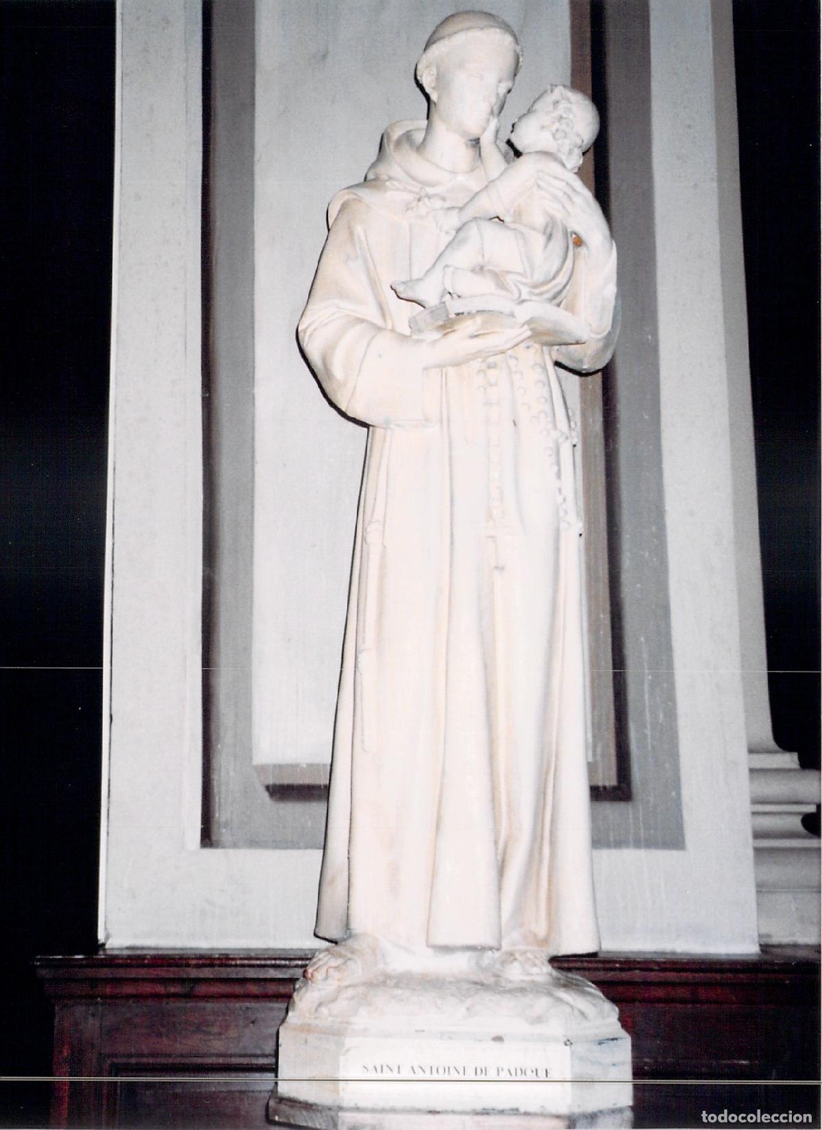 Postales: Fotografia de la Estatua de San Antonio de Padua, Mont-de-Marsan
