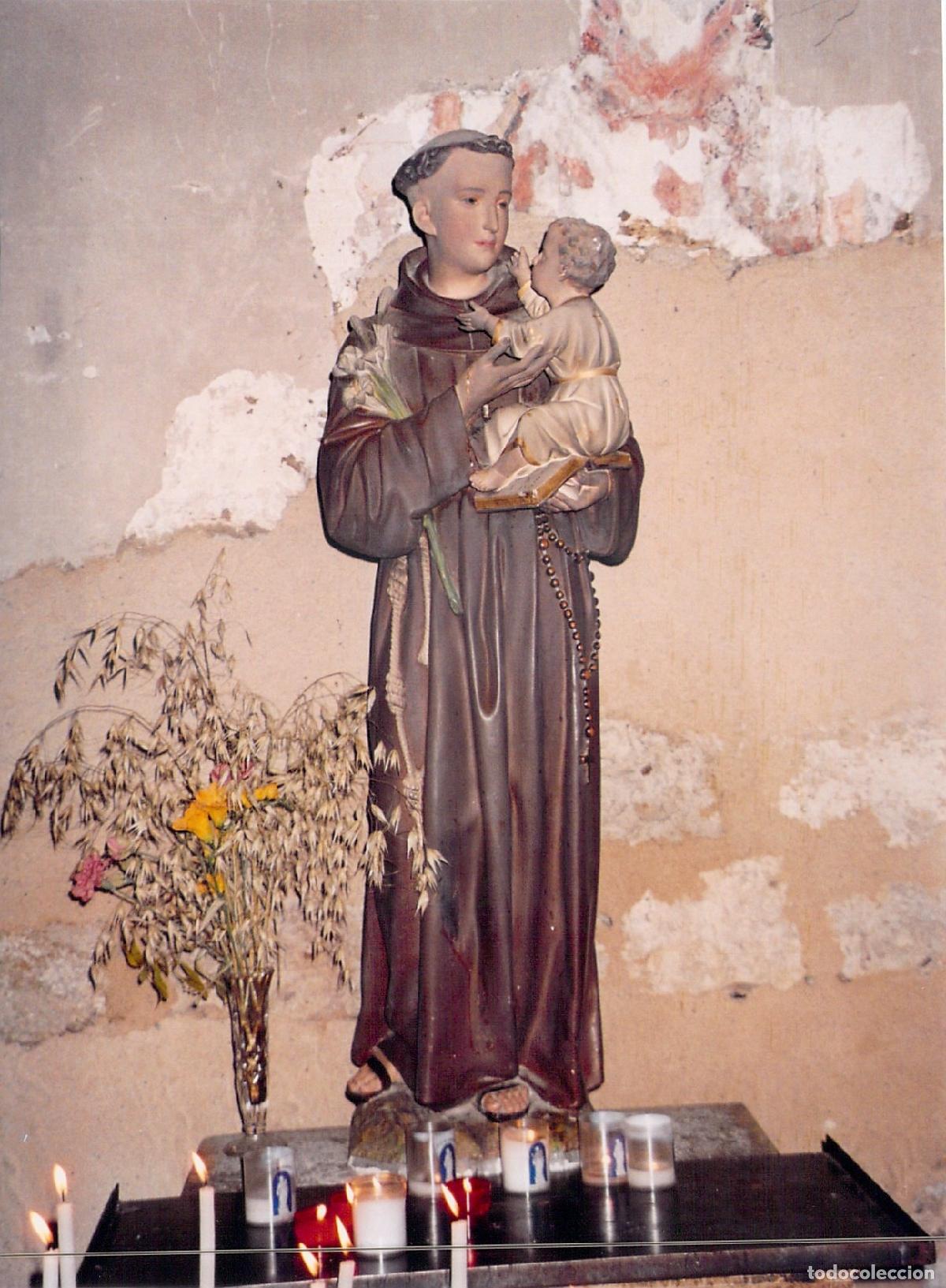 Postales: Fotografia de la Estatua de San Antonio en el Santuario de Moustiers-Ste-Marie