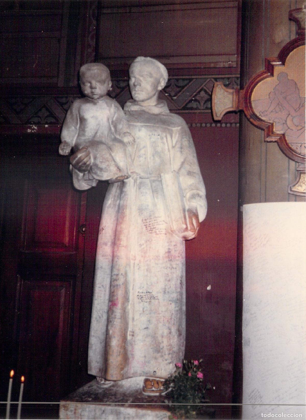 Postales: Fotografia Estatua de San Antonio en Saint-Germain-des-Pr&eacute;s, Par&iacute;s