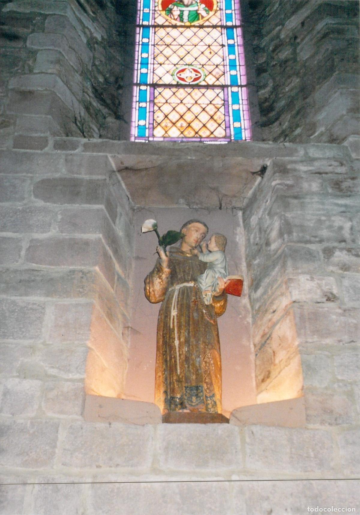 Postales: Fotografia Estatua de San Antonio en Saint-Jean-Pied-de-Port