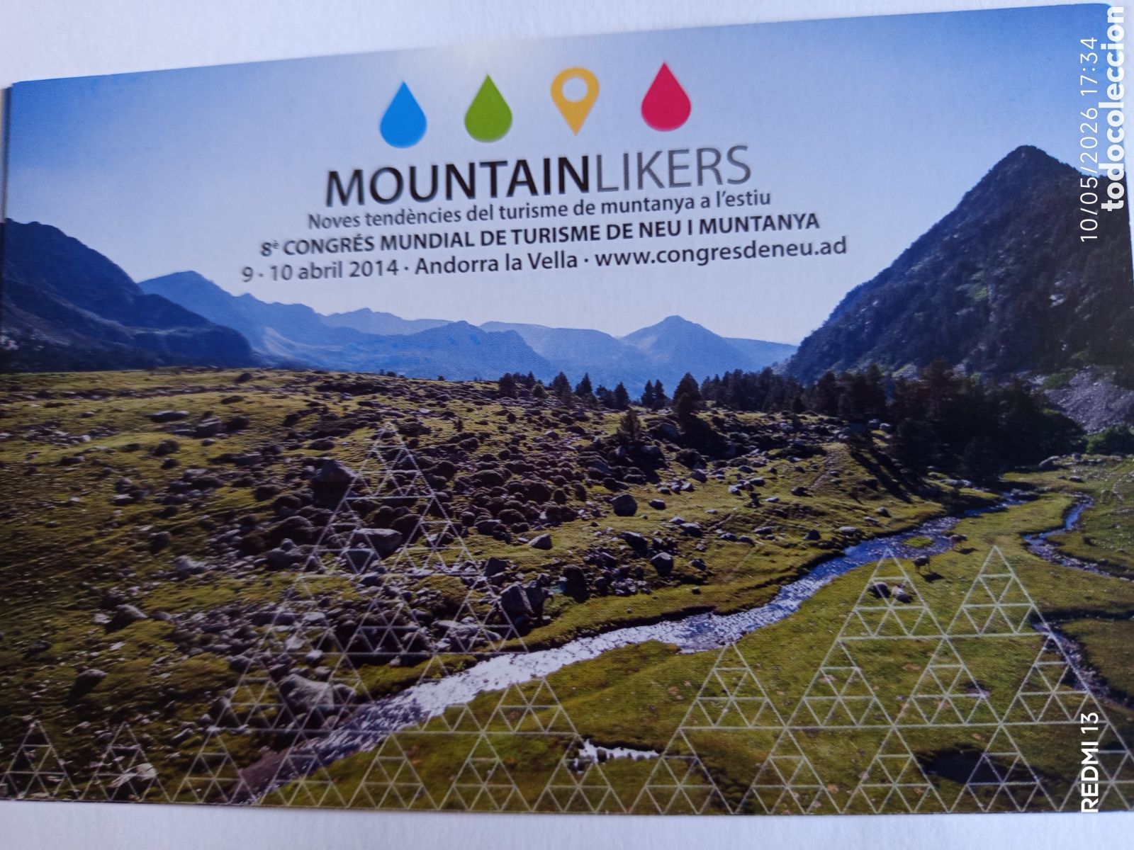 Postales: Turismo de monta&ntilde;a Andorra la Vella