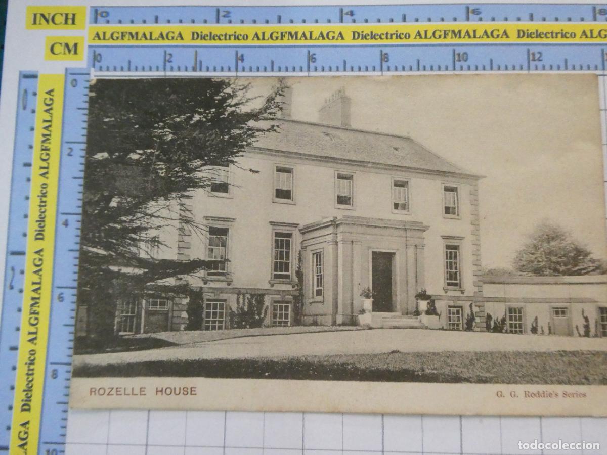 Postales: POSTAL DE REINO UNIDO GRAN BRETA&Ntilde;A. ESCOCIA. ROZELLE HOUSE. MATASELLOS 1905. 1743