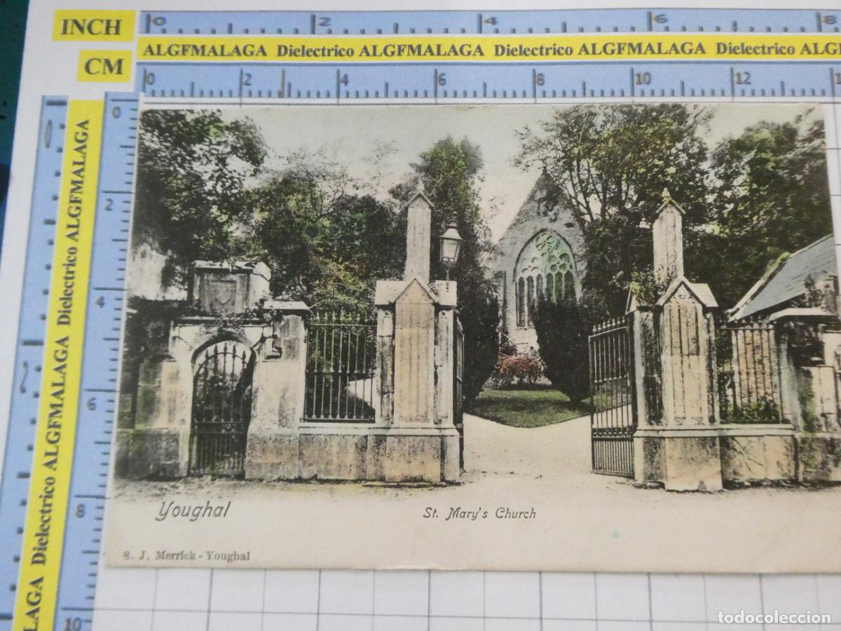 Postales: POSTAL DE IRLANDA. YOUGHAL ST MARY'S CHURCH MATASELLOS 1906. 1747