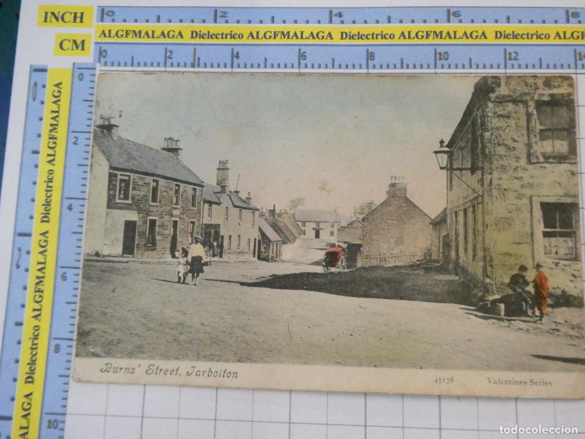 Postales: POSTAL DE REINO UNIDO GRAN BRETA&Ntilde;A. ESCOCIA, TARBOLTON BURNS STREET. 1759