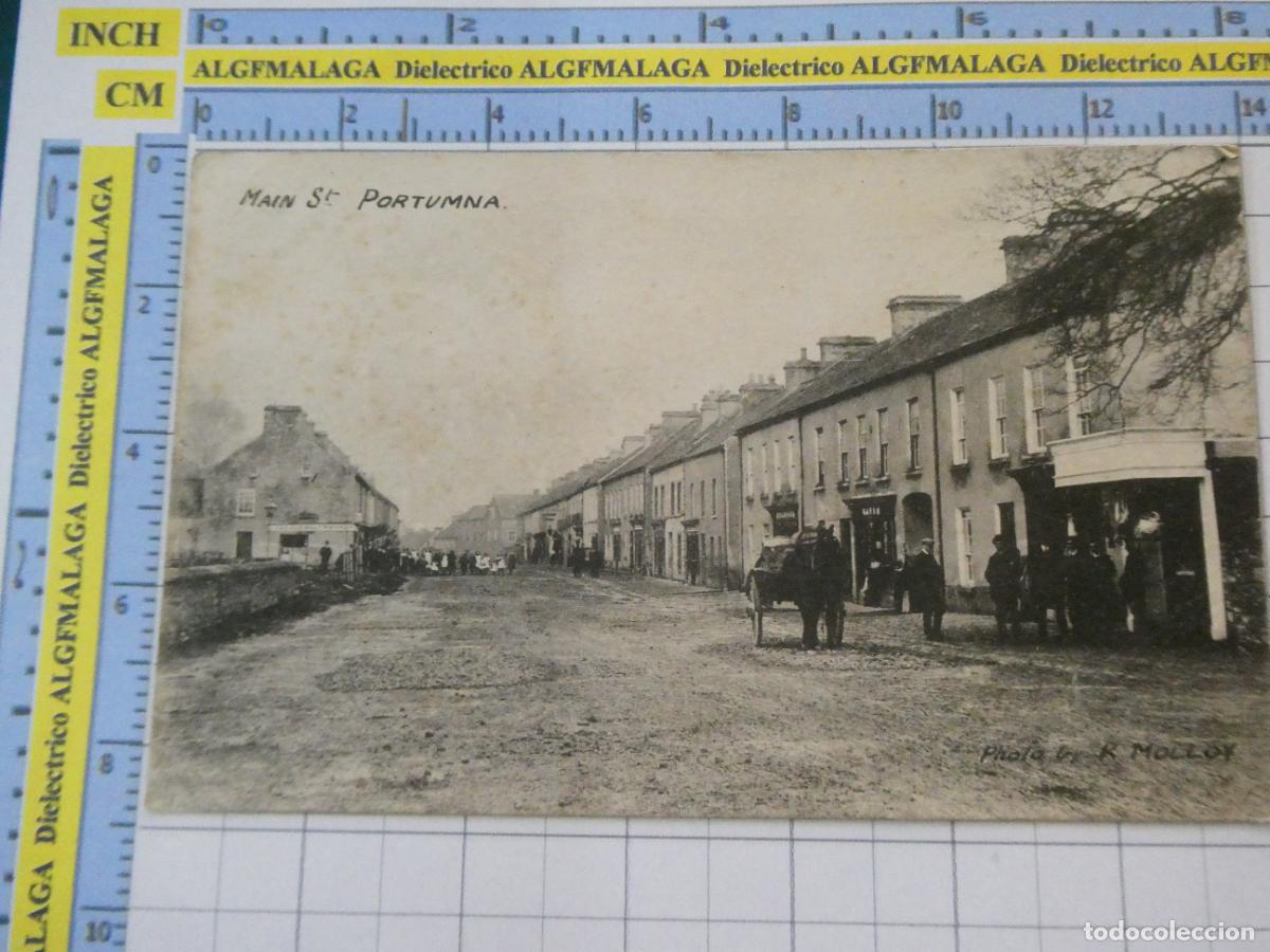Postales: POSTAL DE IRLANDA, PORTUMNA MAIN STREET. 1760