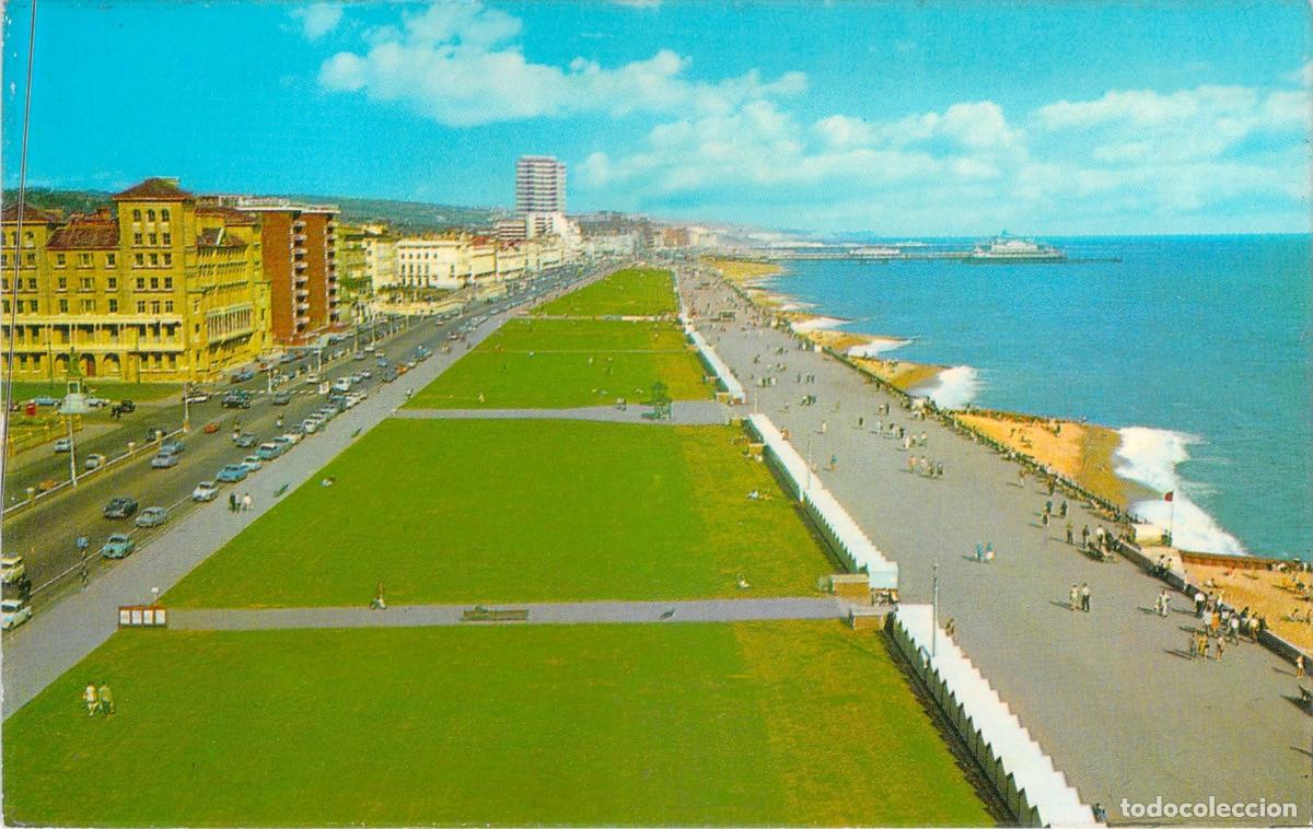 Postkarten: Postal de Hove: The Lawns y el Paseo Mar&iacute;timo en Sussex
